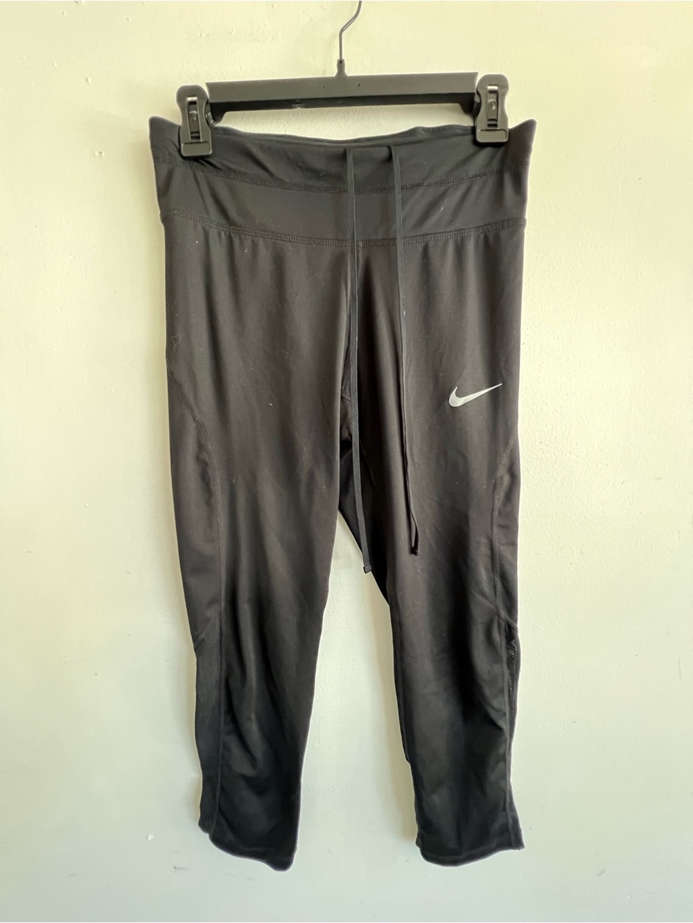 Nike Black Drawstring Athletic Pants